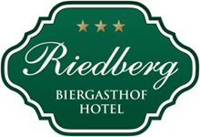 Logo des Biergasthof & Hotel Riedberg in Ried im Innkreis, Bierregion Innviertel.